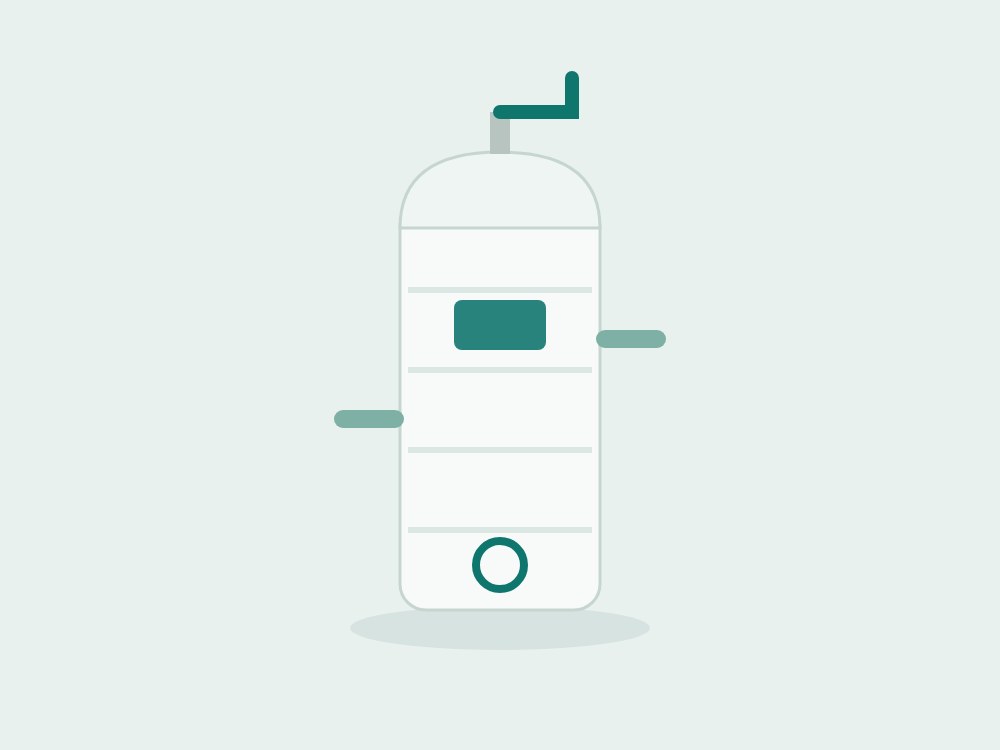 Insulated hot water cylinder in a utility room